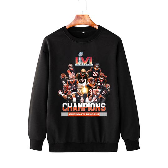 Cincinnati Bengals LVI Super Bowl 2022 Champions Sweatshirts