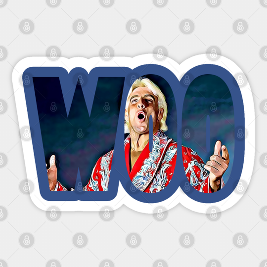 Ric Flair Woo! - Ric Flair - Sticker