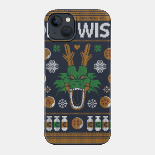 A Very Shenron Christmas - Dragon Ball - Phone Case