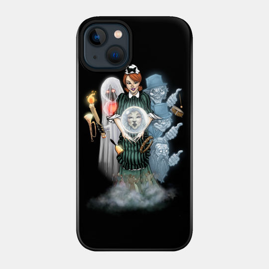 grim grinning ghost - Haunted Mansion - Phone Case