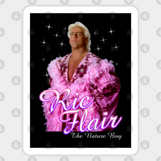 Flair Nature Boy Vintage - Ric Flair - Sticker