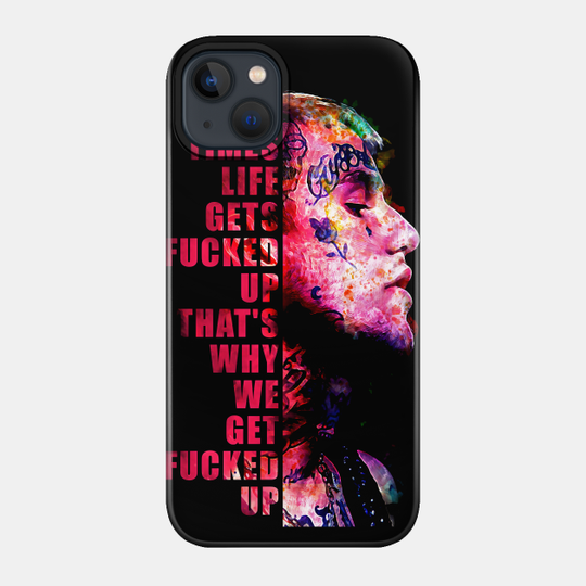 lil peep quote - Lil Peep - Phone Case