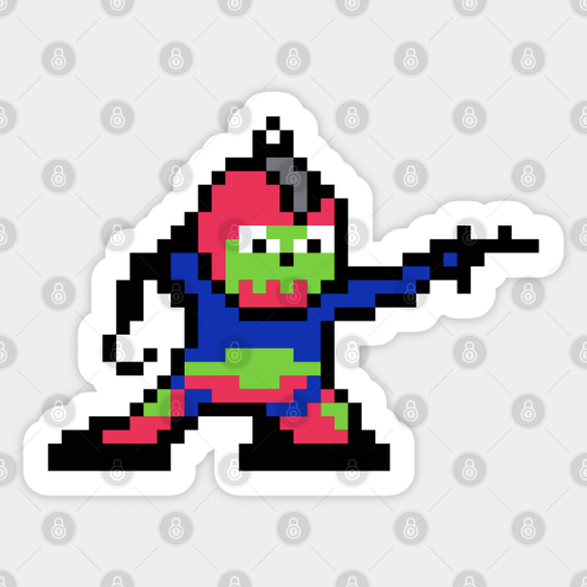 TRAP JAW MAN - He Man - Sticker