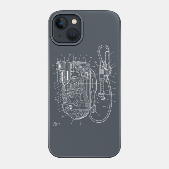 Proton Pack Patent - Ghostbusters - Phone Case