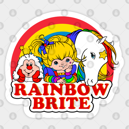 Rainbow Brite, twink and Starlite - Rainbow Brite - Sticker