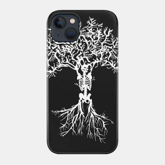Skeleton Tree - Skeleton - Phone Case
