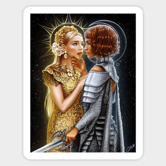 moon and sun - Zendaya - Sticker