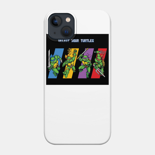 TMNT Character Select - Turtles - Phone Case