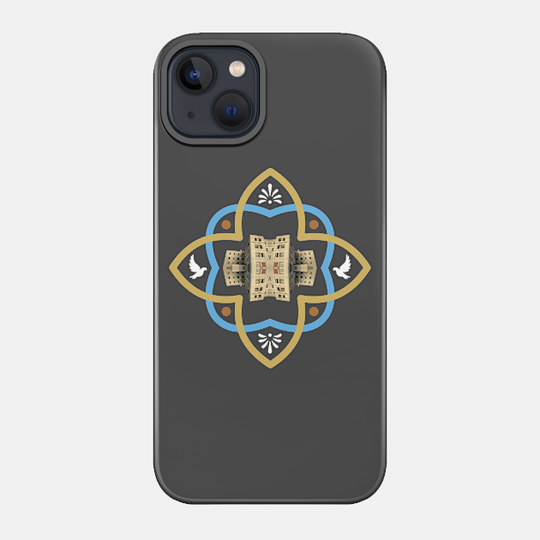Athens Greece City Travel Tile Pattern - City Pattern - Phone Case
