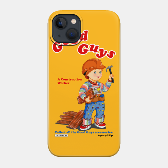 Good Guys - Construction Worker - Child's Play - Chucky - Chucky - Phone Case