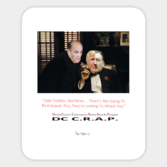 The Odd-Toddler Learns His Fate - Donald Trump - Sticker