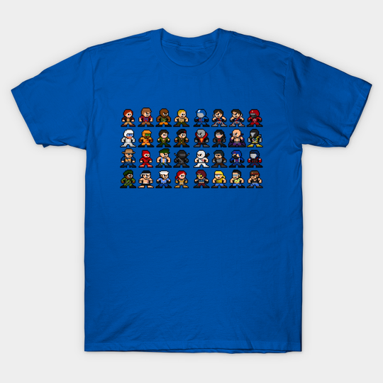 8-Bit GI Joe Cartoon Sprites - Gi Joe - T-Shirt