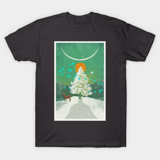 WINTER SOLSTICE - Deer - T-Shirt