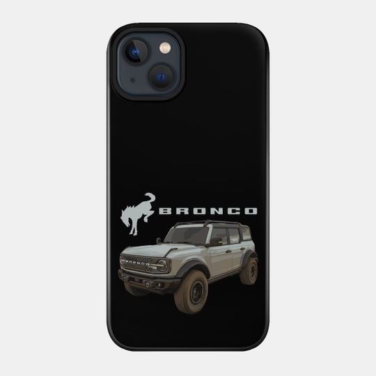 cactus grey bronco - Ford Bronco - Phone Case