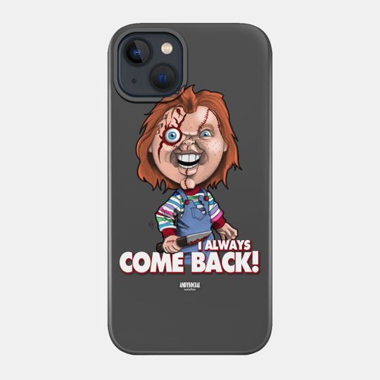 Chucky (Scarred) - Chucky - Phone Case
