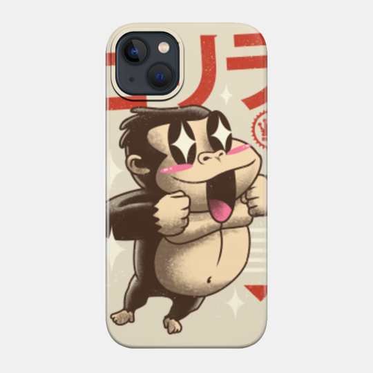 Kawaii Gorilla - King Kong - Phone Case