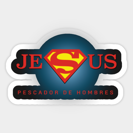 superjesus, jesus, jesuscristo, cristianismo, pescador de hombre, marvel - Jesus - Sticker