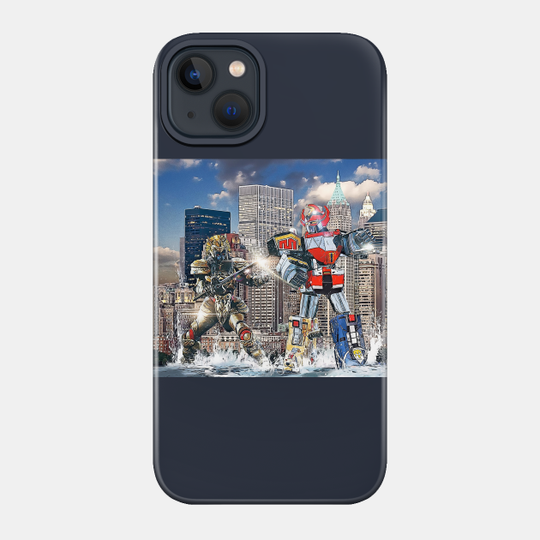 Megazord V Goldar - Mighty Morphin Power Rangers - Phone Case