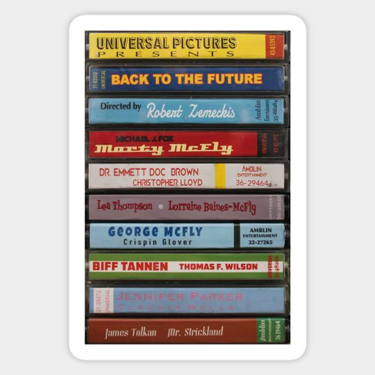 Back to the Future - Back To The Future - Sticker