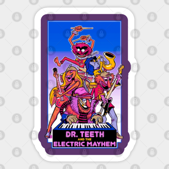 Dr. Teeth - Dr Teeth The Electric Mayhem - Sticker