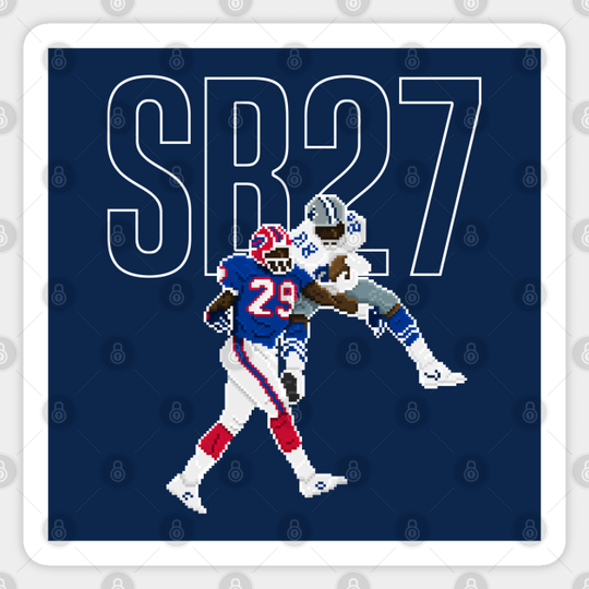 SB 27 - Irvin Gets Air - Dallas Cowboys - Sticker