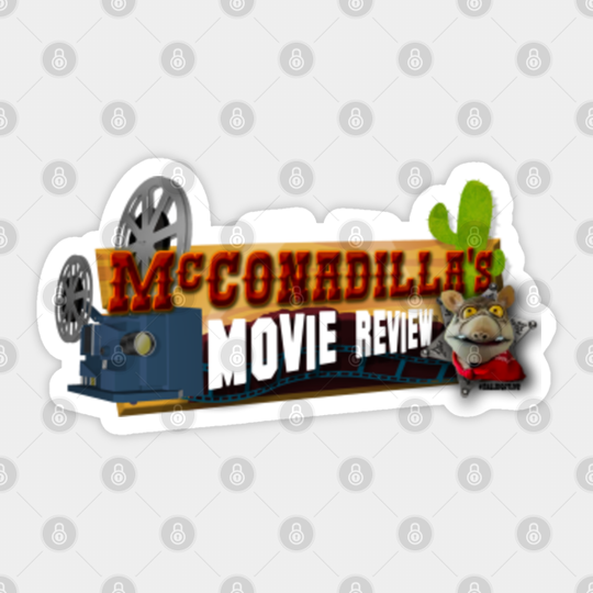 McConadilla's Movie Review - Offical - Inallnightlive - Sticker