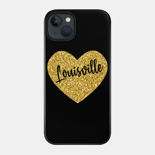 I Love Louisville Kentucky USA - Louisville - Phone Case