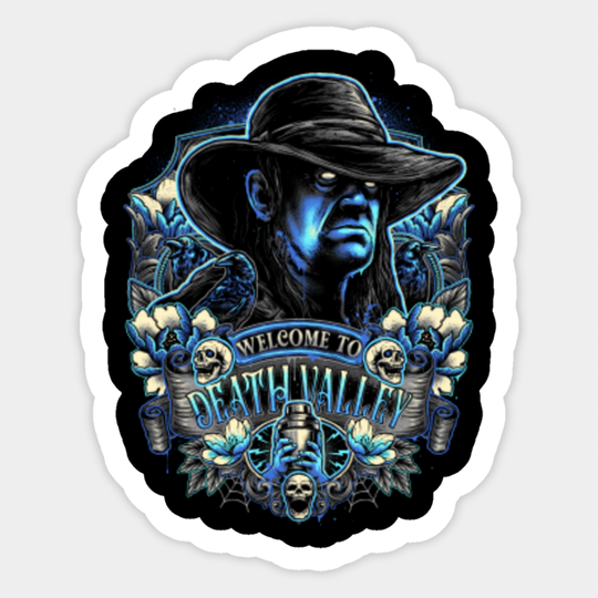 Welcome to the land of the dead - Wrestling - Sticker