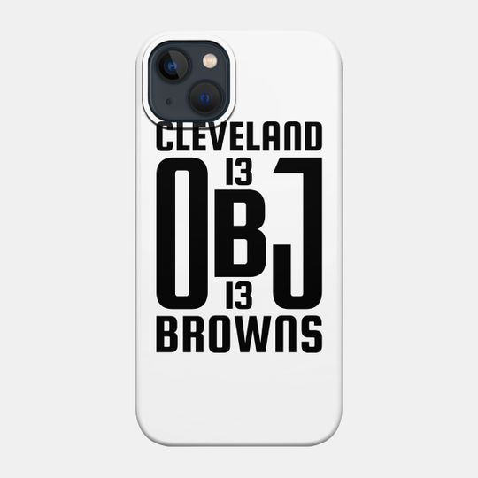 OBJ Cleveland Browns 2 - Cleveland Browns - Phone Case