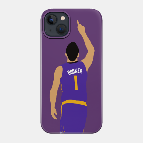 Devin Booker Finger to the Sky - Devin Booker - Phone Case