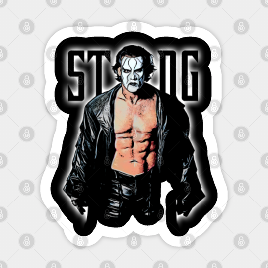 Sting - Sting Wrestler - Sticker