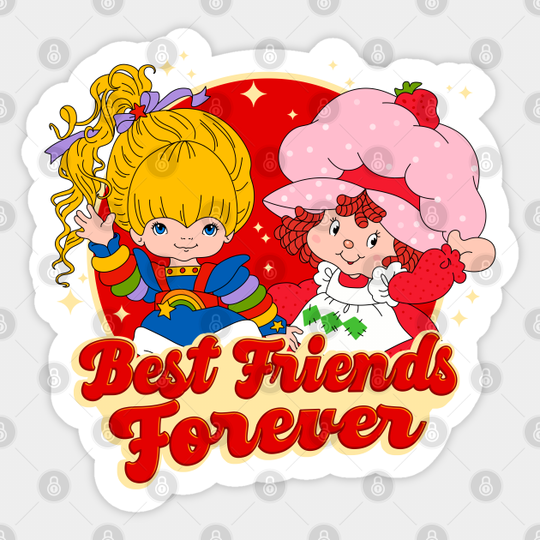 Best Friends Forever V.2 - Rainbow Brite - Sticker