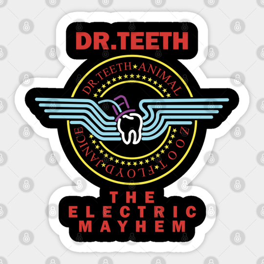 Dr Teeth and The Electric Mayhem old school - Dr Teeth And The Electric Mayhem - Sticker