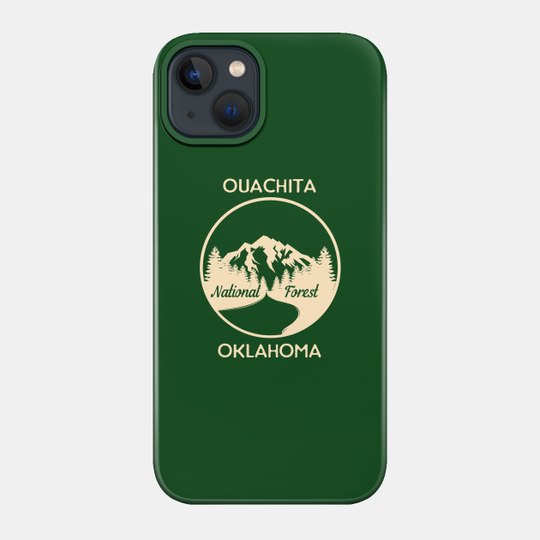 Ouachita National Forest Oklahoma - National Forest - Phone Case