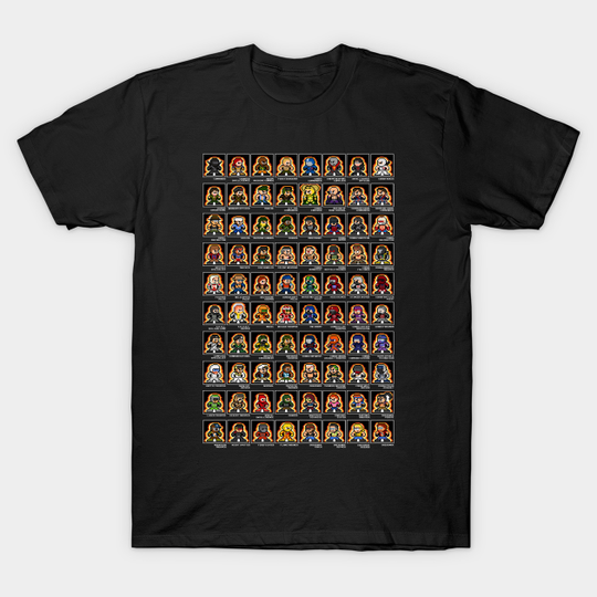 ARAH vs The Enemy 8bit Pixel Art - Gi Joe - T-Shirt