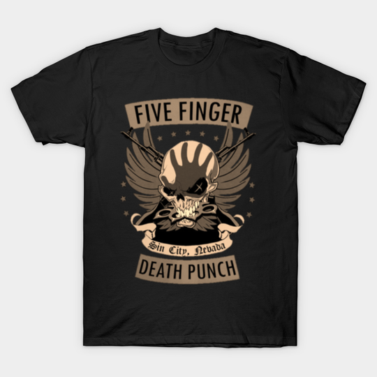 Five swings finger - Five Finger Death Punch - T-Shirt