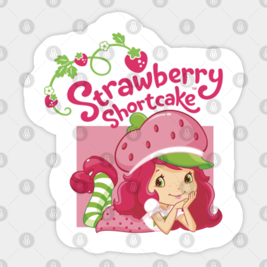 strawberry shortcake cute - Strawberry Shortcake - Sticker