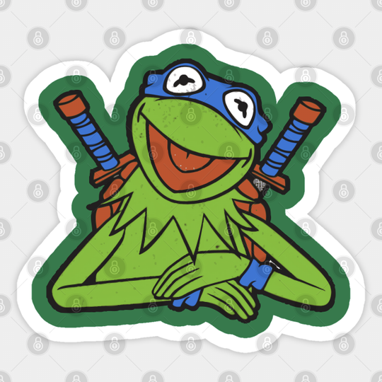 Frog Ninja - Frog - Sticker