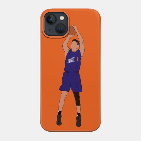 Devin Booker Jumpshot - Devin Booker - Phone Case
