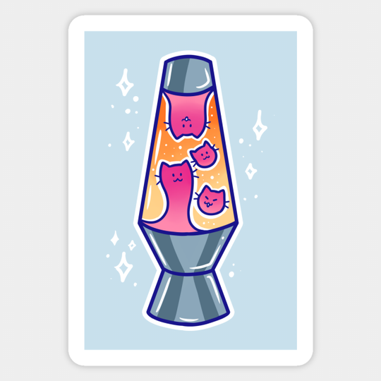 Float On, Meow On - Cats - Sticker