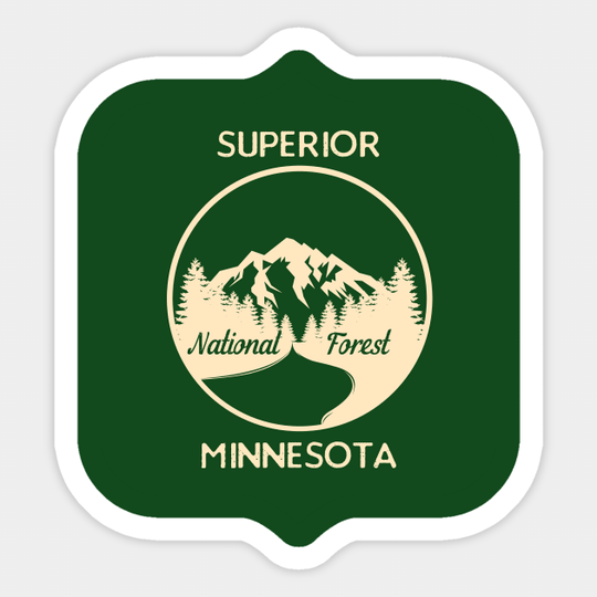 Superior National Forest Minnesota - National Forest - Sticker