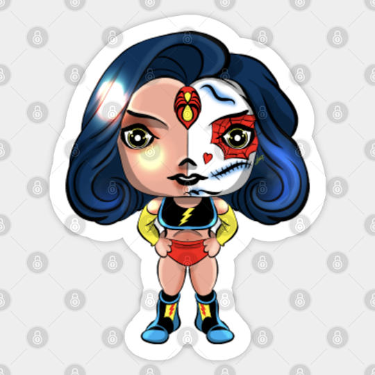 "Thunder Roza (Marvel Colors) PopArt T" - Thunder - Sticker