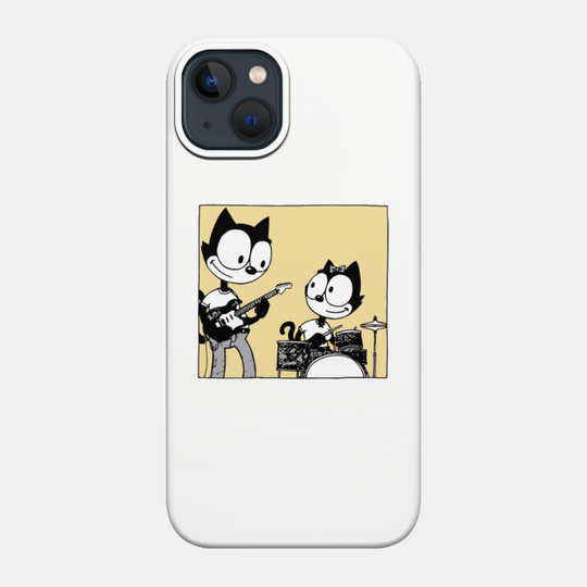 Felix Have Band Rock - Felix The Cat - Phone Case