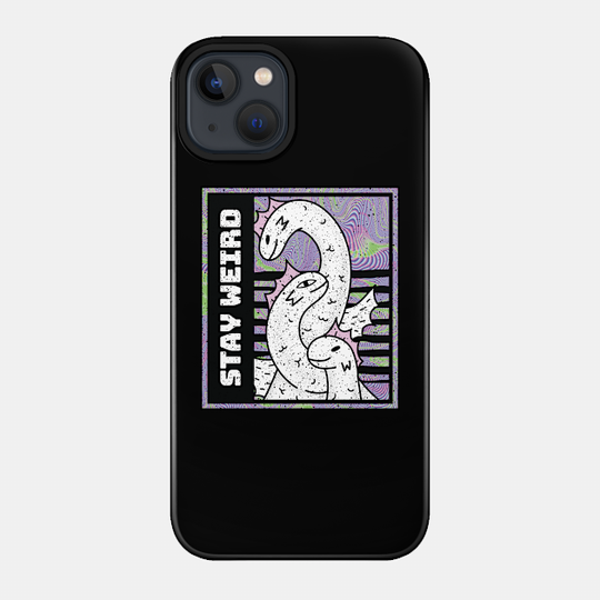 Inspiration Kaiju: Ouroboros say stay weird! - Kaiju - Phone Case