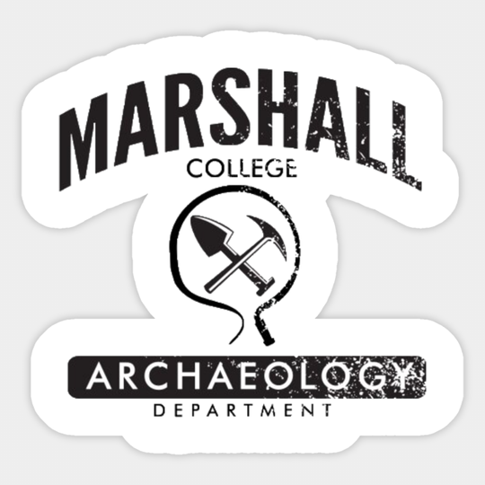 Marshell College - Indiana Jones - Sticker