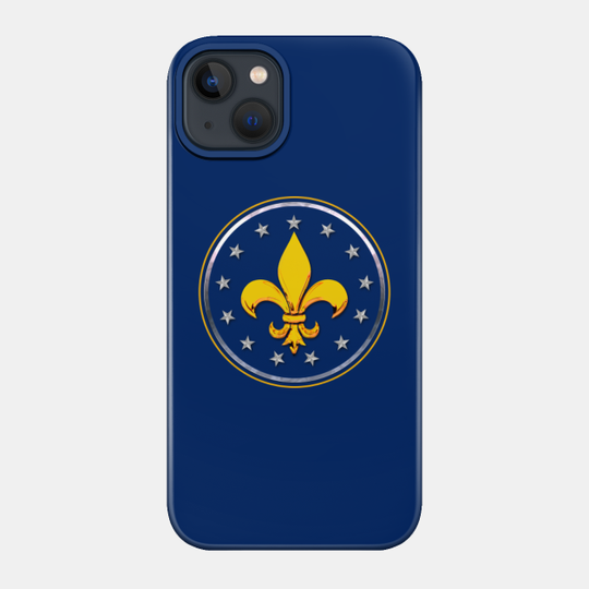 Louisville Kentucky City Flag Roundel logo - Louisville - Phone Case