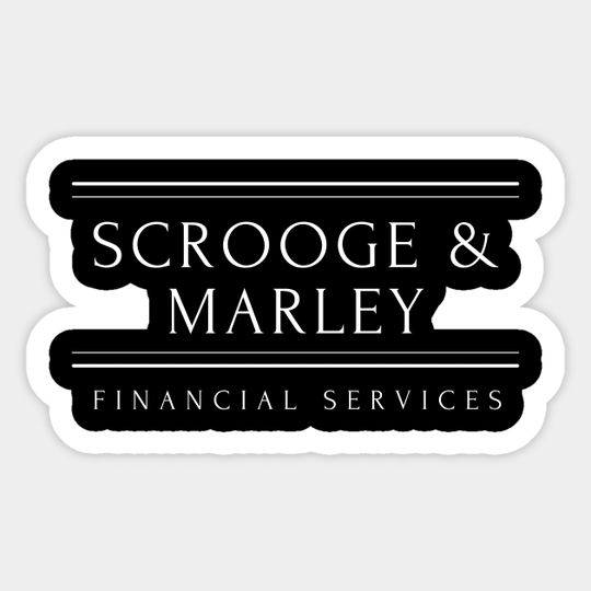 Scrooge & Marley - A Christmas Carol - Sticker