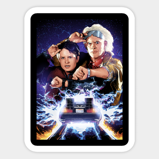 Back To The Future - Back To The Future - Sticker