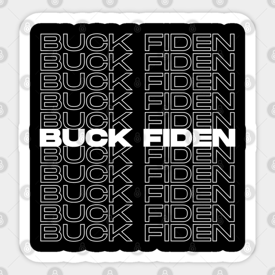 buck fiden - Buck Fiden - Sticker