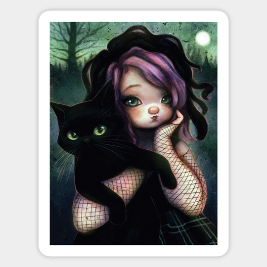 Spidey - Black Cat - Sticker